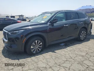 2025 Infiniti QX60 с VIN 5N1AL1ER5SC338841, выставлен на аукционе Copart как лот 59749275 с пробегом 15 723 миль миль и Чистый • Clean title. История ставок и продаж доступна на DreamBid. Изображение 1.
