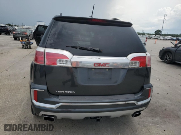 2017 GMC Terrain Denali with VIN 2GKFLRE38H6279441, listed as a Copart auction lot 59109425 with 215,537 mi miles and Salvage title. Bid and sale history available at DreamBid. Image 6.