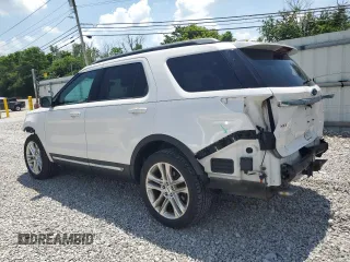 2017 Ford Explorer XLT z VIN 1FM5K8D83HGC60731, wystawiony jako Copart lot #61632765 z przebiegiem 63 521 mil mil oraz Szkoda całkowita • Salvage title. Historia ofert i sprzedaży dostępna na DreamBid. Obrazek 2.