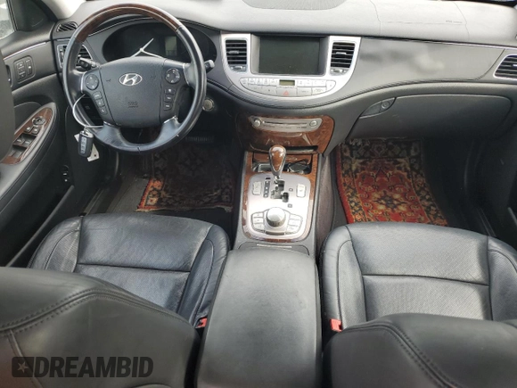 2011 Hyundai Genesis with VIN KMHGC4DF5BU127037, listed as a Copart auction lot 75053954 with Not Provided miles and Non Repairable. Bid and sale history available at carsss.com. Image 8.