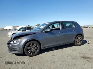 2015 Volkswagen Golf SE с VIN 3VW2A7AU9FM018287, выставлен на аукционе Copart как лот 77820944 с пробегом 126 809 миль миль и Списание • Salvage title. История ставок и продаж доступна на DreamBid. Изображение 1.