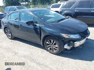 2015 Honda Civic EX z VIN 19XFB2F8XFE205886, wystawiony jako IAAI lot #42644422 z przebiegiem 221 959 mil mil oraz . Historia ofert i sprzedaży dostępna na DreamBid. Obrazek 1.