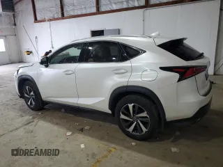 2019 Lexus NX 300 with VIN JTJBARBZ7K2190454, listed as a Copart auction lot 58147985 with 104,118 mi miles and Salvage title. Bid and sale history available at DreamBid. Image 2.