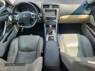 2011 Lexus IS 250 with VIN JTHCF5C28B5044712, listed as a Copart auction lot 62860335 with 126,814 mi miles and Salvage title. Bid and sale history available at DreamBid. Image 8.