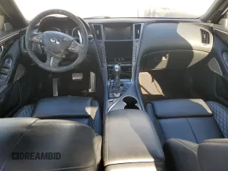 2017 Infiniti Q50 Sport z VIN JN1EV7AP8HM741578, wystawiony jako Copart lot #80983874 z przebiegiem 54 501 mil mil oraz Szkoda całkowita • Salvage title. Historia ofert i sprzedaży dostępna na DreamBid. Obrazek 8.