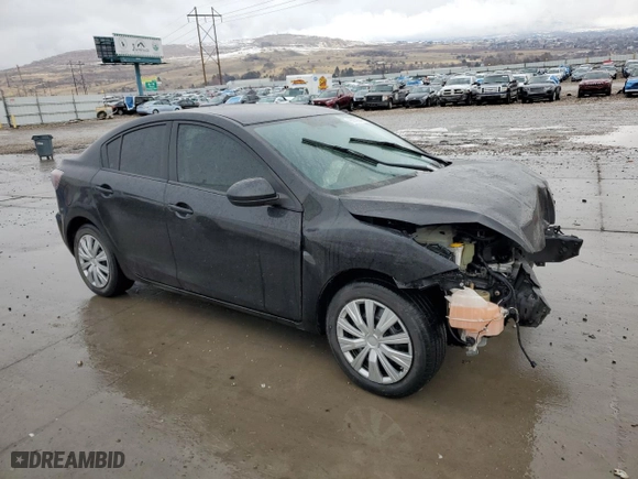 2011 Mazda Mazda3 i Sport with VIN JM1BL1UGXB1364890, listed as a Copart auction lot 86879244 with 0 mi miles and Salvage Title. Bid and sale history available at carsss.com. Image 4.