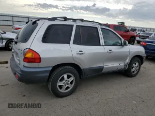 2004 Hyundai Santa Fe GLS with VIN KM8SC13D94U584316, listed as a Copart auction lot 46545185 with 107,682 mi miles and Salvage Title. Bid and sale history available at carsss.com. Image 3.