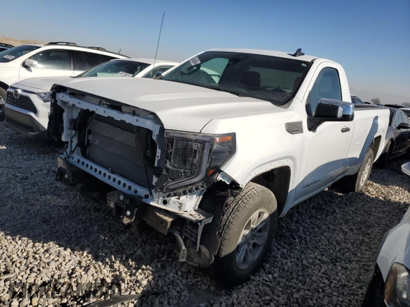 2024 GMC Sierra 1500 with VIN 3GTNUAED0RG333478, listed as a Copart auction lot 86540664 with 7,339 mi miles and Salvage Title. Bid and sale history available at DreamBid. Image 1.