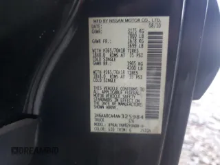 2010 Nissan Titan SE with VIN 1N6AA0CA4AN325984, listed as a Copart auction lot 48220805 with 191,926 mi miles and Salvage Title. Bid and sale history available at carsss.com. Image 15.