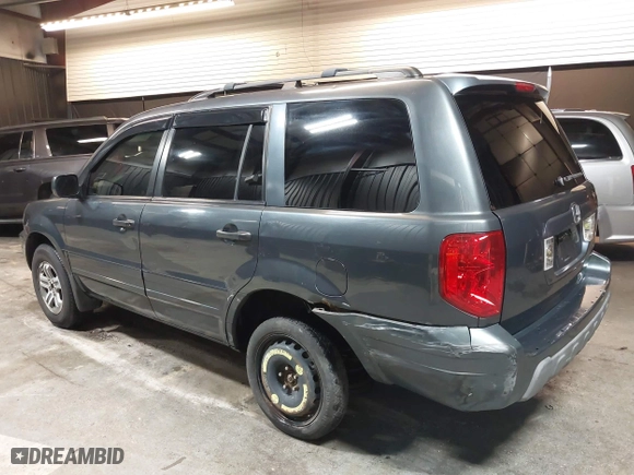 2004 Honda Pilot EX with VIN 2HKYF18584H522438, listed as a IAAI auction lot 41895785 with 118,360 mi miles. Bid and sale history available at carsss.com. Image 6.