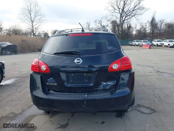 2009 Nissan Rogue SL with VIN JN8AS58V29W443020, listed as a IAAI auction lot 41824308 with 184,596 mi miles. Bid and sale history available at carsss.com. Image 16.