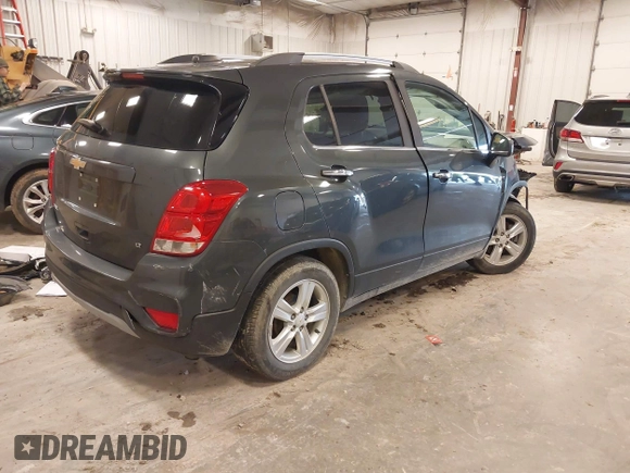 2018 Chevrolet Trax LT with VIN KL7CJLSB4JB683866, listed as a IAAI auction lot 41921180 with 65,007 mi miles and . Bid and sale history available at carsss.com. Image 4.