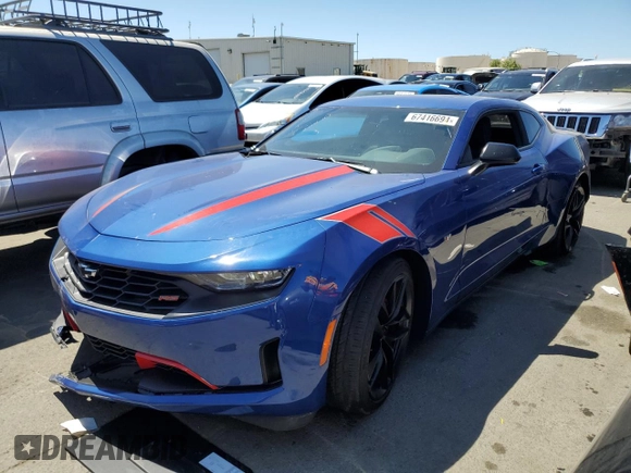 2023 Chevrolet Camaro 1LS with VIN 1G1FB1RX8P0132680, listed as a Copart auction lot 67416694 with 23,560 mi miles and Salvage Title. Bid and sale history available at carsss.com. Image 1.