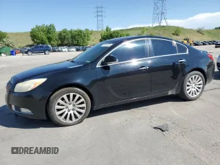 2012 Buick Regal Turbo Premium 1 z VIN 2G4GS5EVXC9214980, wystawiony jako Copart lot #59888925 z przebiegiem Nie podano mil oraz Szkoda całkowita • Salvage title. Historia ofert i sprzedaży dostępna na DreamBid. Obrazek 1.