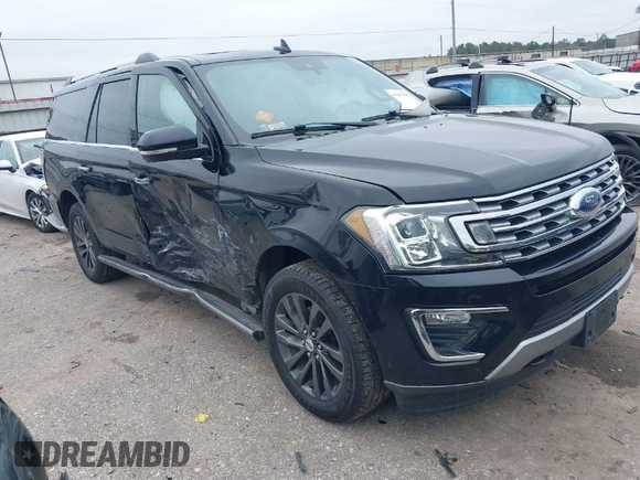 2021 Ford Expedition Max Limited with VIN 1FMJK2AT9MEA38771, listed as a IAAI auction lot 41617699 with 122,409 mi miles and . Bid and sale history available at DreamBid. Image 1.