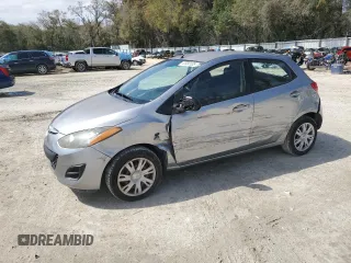 2013 Mazda Mazda2 Sport with VIN JM1DE1KY7D0152889, listed as a Copart auction lot 47830105 with 79,637 mi miles and Salvage Title. Bid and sale history available at carsss.com. Image 1.