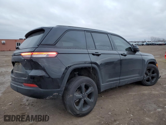 2024 Jeep Grand Cherokee Altitude X with VIN 1C4RJHAG8RC679784, listed as a Copart auction lot 86360694 with 13,018 mi miles and Salvage title. Bid and sale history available at DreamBid. Image 3.
