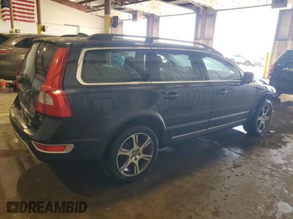2013 Volvo XC70 T6 with VIN YV4902BZ3D1163124, listed as a Copart auction lot 54206005 with 93,052 mi miles and Salvage Title. Bid and sale history available at DreamBid. Image 3.