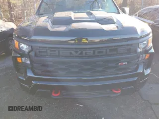 2024 Chevrolet Silverado 1500 Custom Trail Boss with VIN 3GCUDCED2RG375626, listed as a IAAI auction lot 41231846 with 4,565 mi miles. Bid and sale history available at carsss.com. Image 11.