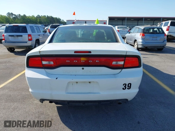 2014 Dodge Charger Police with VIN 2C3CDXAT8EH348719, listed as a IAAI auction lot 42026437 with 140,573 mi miles and . Bid and sale history available at DreamBid. Image 16.