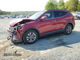 2016 Hyundai Santa Fe z VIN 5XYZUDLBXGG343094, wystawiony jako Copart lot #53302365 z przebiegiem 104 244 mil mil oraz Szkoda całkowita • Salvage title. Historia ofert i sprzedaży dostępna na DreamBid. Obrazek 1.