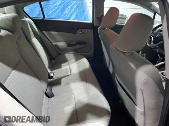 2015 Honda Civic Sedan LX with VIN 19XFB2F59FE036367, listed as a Copart auction lot 47978985 with 63,677 mi miles and Salvage Title. Bid and sale history available at carsss.com. Image 10.
