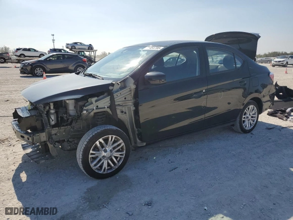 2022 Mitsubishi Mirage G4 ES with VIN ML32FUFJ7NHF06549, listed as a Copart auction lot 41464795 with 46,383 mi miles and Non Repairable. Bid and sale history available at carsss.com. Image 1.