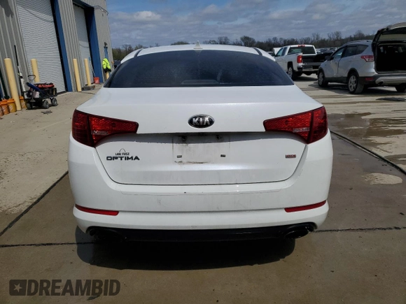 2013 Kia Optima LX with VIN 5XXGM4A78DG156927, listed as a Copart auction lot 50892945 with 194,839 mi miles and Salvage Title. Bid and sale history available at carsss.com. Image 6.