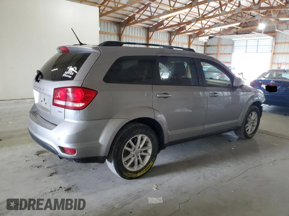 2017 Dodge Journey SXT с VIN 3C4PDCBB9HT612828, выставлен на аукционе Copart как лот 57017325 с пробегом 117 648 миль миль и Списание • Salvage title. История ставок и продаж доступна на DreamBid. Изображение 3.