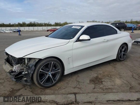 2019 BMW 4 Series 430i z VIN WBA4Z1C51KEE51237, wystawiony jako Copart lot #78446444 z przebiegiem 34 648 mil mil oraz Szkoda całkowita • Salvage title. Historia ofert i sprzedaży dostępna na DreamBid. Obrazek 1.