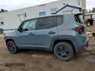 2017 Jeep Renegade Sport with VIN ZACCJBAB8HPF01536, listed as a Copart auction lot 43922765 with 145,883 mi miles and Non Repairable. Bid and sale history available at carsss.com. Image 2.