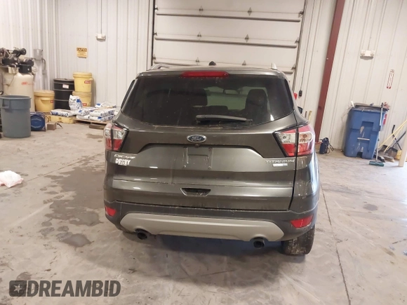 2017 Ford Escape Titanium with VIN 1FMCU9JD7HUE46427, listed as a IAAI auction lot 41808083 with 55,201 mi miles. Bid and sale history available at carsss.com. Image 17.