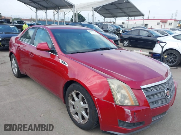 2009 Cadillac CTS AWD w/1SA with VIN 1G6DG577990113572, listed as a IAAI auction lot 42110784 with 229,692 mi miles. Bid and sale history available at carsss.com. Image 1.