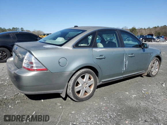 2008 Ford Taurus SEL with VIN 1FAHP24W38G139086, listed as a Copart auction lot 48554015 with 104,573 mi miles and Salvage Title. Bid and sale history available at carsss.com. Image 3.