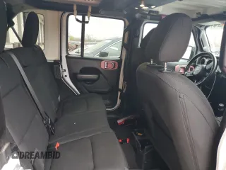 2020 Jeep Wrangler Unlimited Willys with VIN 1C4HJXDN3LW129737, listed as a Copart auction lot 80152464 with 97,700 mi miles and Salvage title. Bid and sale history available at DreamBid. Image 11.