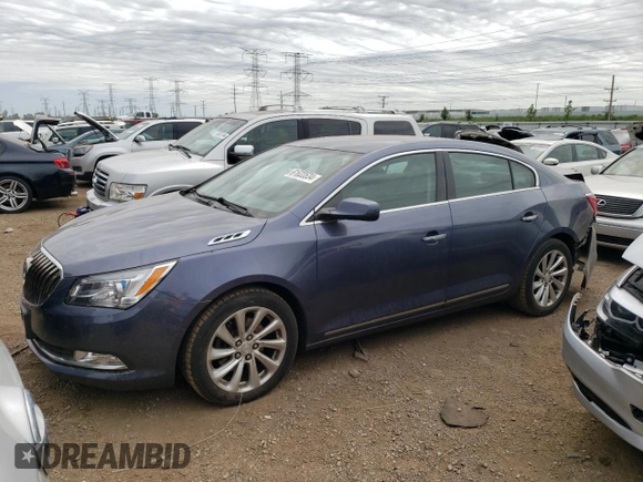 2014 Buick LaCrosse with VIN 1G4GA5G30EF119501, listed as a Copart auction lot 61633534 with 152,805 mi miles and Salvage Title. Bid and sale history available at carsss.com. Image 1.