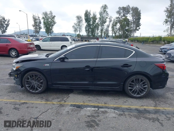 2020 Acura ILX w/Premium/A-SPEC Pkg with VIN 19UDE2F88LA004048, listed as a IAAI auction lot 41895742 with 74,871 mi miles. Bid and sale history available at carsss.com. Image 15.