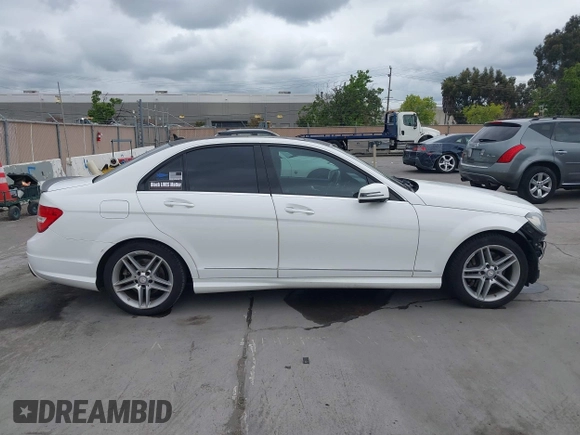2013 Mercedes-Benz C 350 Sport with VIN WDDGF5HBXDA834637, listed as a IAAI auction lot 42128025 with 114,712 mi miles and . Bid and sale history available at DreamBid. Image 14.