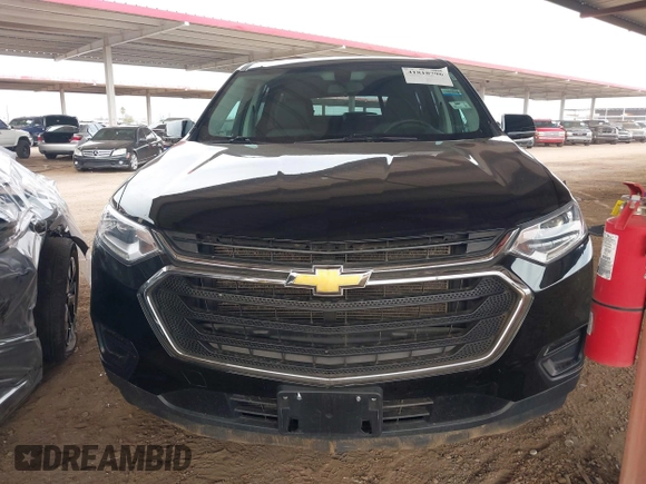 2020 Chevrolet Traverse LS with VIN 1GNERFKW1LJ193099, listed as a IAAI auction lot 41818796 with 61,782 mi miles. Bid and sale history available at carsss.com. Image 13.