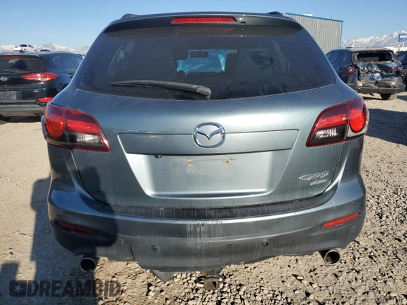 2013 Mazda CX-9 Touring with VIN JM3TB3CV5D0411410, listed as a Copart auction lot 46929045 with 187,526 mi miles and Salvage Title. Bid and sale history available at carsss.com. Image 6.