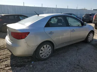 2010 Kia Forte EX with VIN KNAFU4A24A5208504, listed as a Copart auction lot 51950145 with 161,636 mi miles and Salvage Title. Bid and sale history available at carsss.com. Image 3.