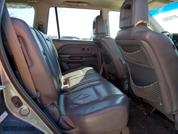 2005 Honda Pilot EX-L with RES with VIN 5FNYF18685B067664, listed as a Copart auction lot 49152805 with 135,232 mi miles and Salvage Title. Bid and sale history available at carsss.com. Image 12.