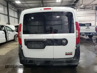 2015 Ram ProMaster City Cargo Tradesman with VIN ZFBERFAT8F6951207, listed as a Copart auction lot 86080014 with 197,299 mi miles and Salvage Title. Bid and sale history available at carsss.com. Image 6.