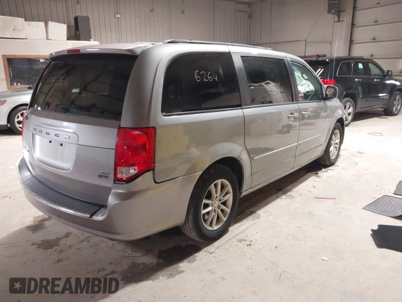 2014 Dodge Grand Caravan SXT z VIN 2C4RDGCGXER263963, wystawiony jako IAAI lot #41956264 z przebiegiem 138 815 mil mil oraz . Historia ofert i sprzedaży dostępna na DreamBid. Obrazek 4.
