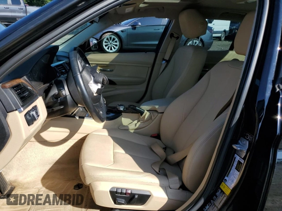 2014 BMW 3 Series 320i xDrive with VIN WBA3C3G57ENS71376, listed as a Copart auction lot 60874995 with Not provided miles and Salvage title. Bid and sale history available at DreamBid. Image 7.