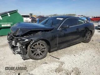 2024 BMW 4 Series 430i z VIN WBA53AP07RCR70798, wystawiony jako Copart lot #45122465 z przebiegiem Nie podano mil oraz Nie do naprawy • Non repairable. Historia ofert i sprzedaży dostępna na DreamBid. Obrazek 1.