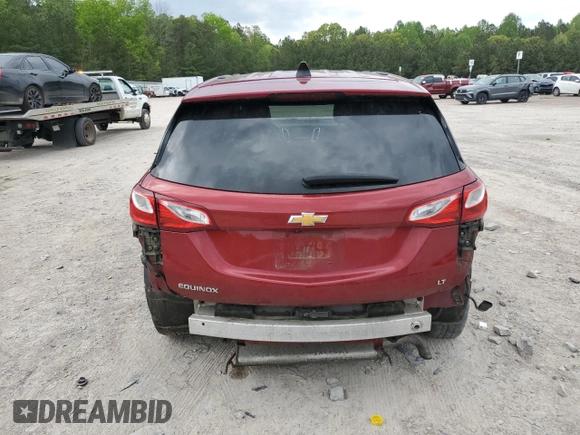 2018 Chevrolet Equinox LT with VIN 3GNAXJEV7JS648642, listed as a Copart auction lot 54579905 with 248,927 mi miles and Salvage Title. Bid and sale history available at carsss.com. Image 6.