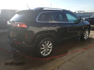 2015 Jeep Cherokee Limited with VIN 1C4PJMDS7FW717824, listed as a Copart auction lot 50645355 with 132,594 mi miles and Salvage Title. Bid and sale history available at carsss.com. Image 3.