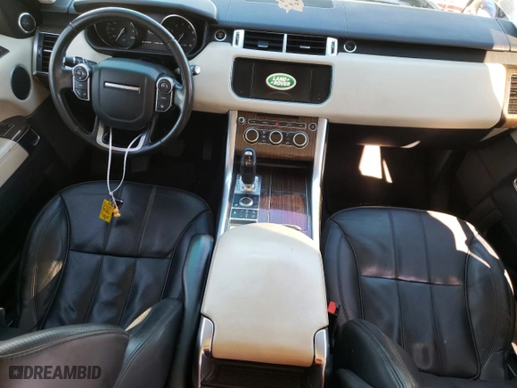 2015 Land Rover Range Rover Sport HSE with VIN SALWR2VF1FA619887, listed as a Copart auction lot 41521375 with 173,444 mi miles and Salvage Title. Bid and sale history available at carsss.com. Image 8.