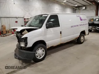 2008 Ford Econoline Cargo Commercial with VIN 1FTNE14W58DA30658, listed as a Copart auction lot 41744135 with 143,093 mi miles and Non Repairable. Bid and sale history available at carsss.com. Image 1.
